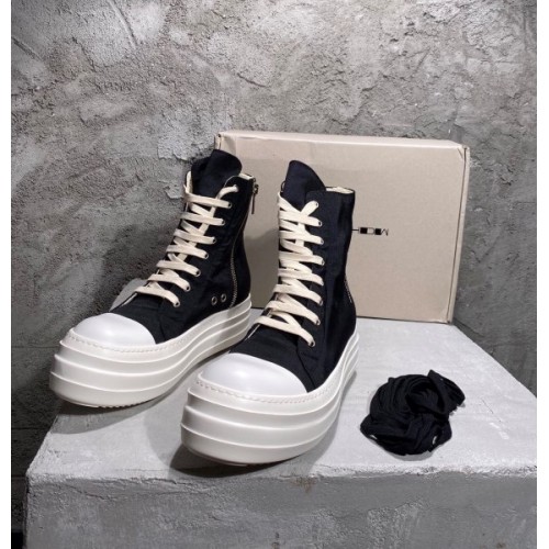 Rick Owens DRKSHDW Canvas High Top 02