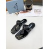 Prada slippers black